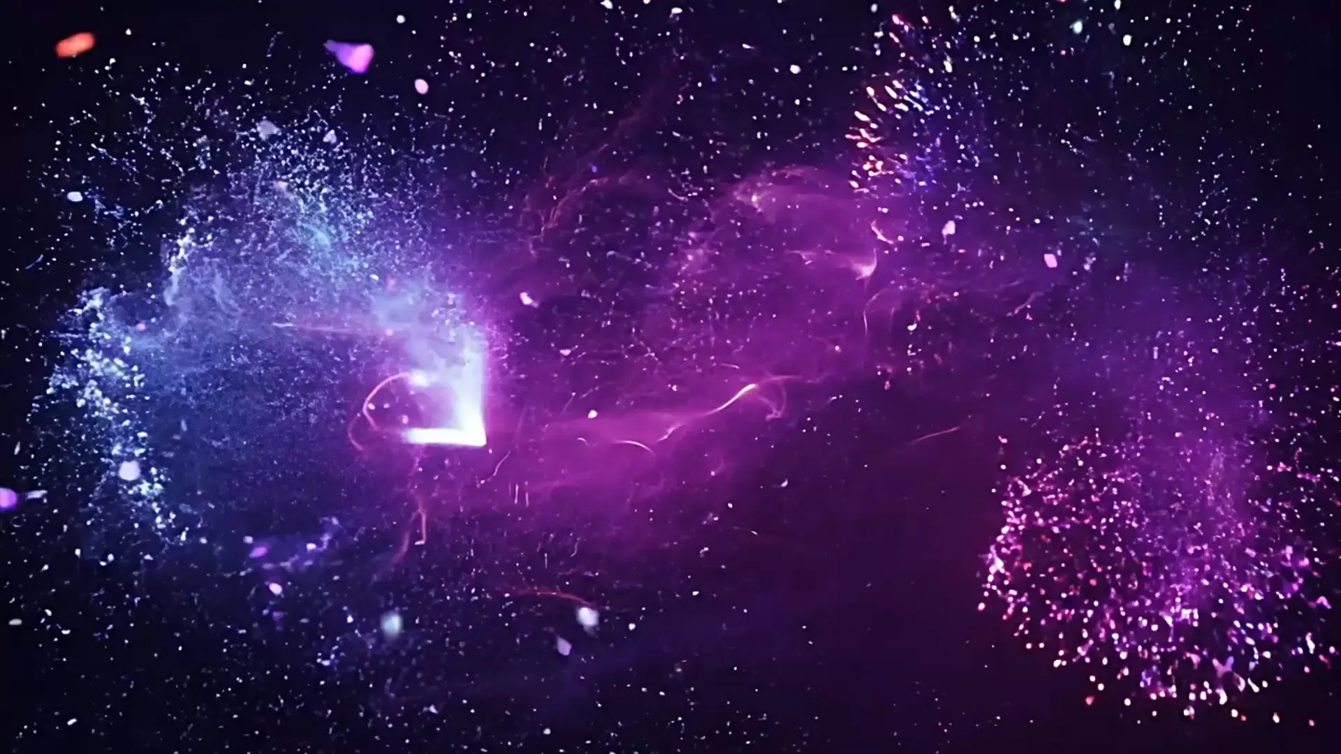 Space Energy Colorful Wave Transition for Sci-Fi Videos